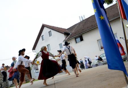 Občinska proslava ob dnevu državnosti in 10. obletnici Folklorne skupine Vodice 